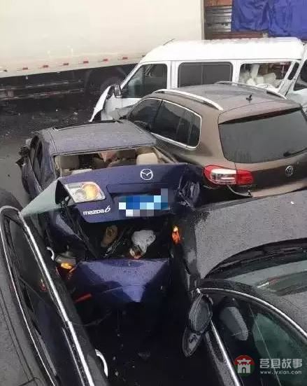 行車記錄儀視頻曝光！滬蓉高速25車連環(huán)相撞原因找到了