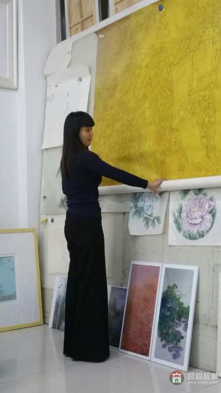 莒國文化源遠流長，山東莒縣美女畫家李修英工筆畫選